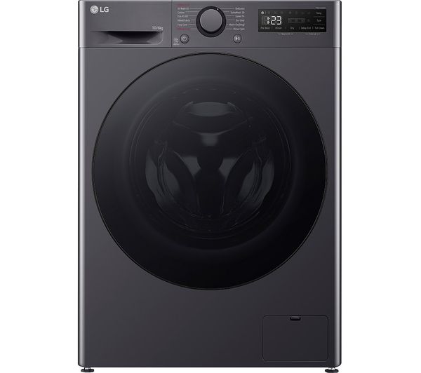 LG TurboWash360 with AI FWY706GBTN1 10kg Washer Dryer - Grey