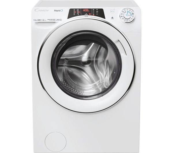 Candy RapidO ROW4964DWMC7-80 WiFi-enabled 9kg Washer Dryer - White