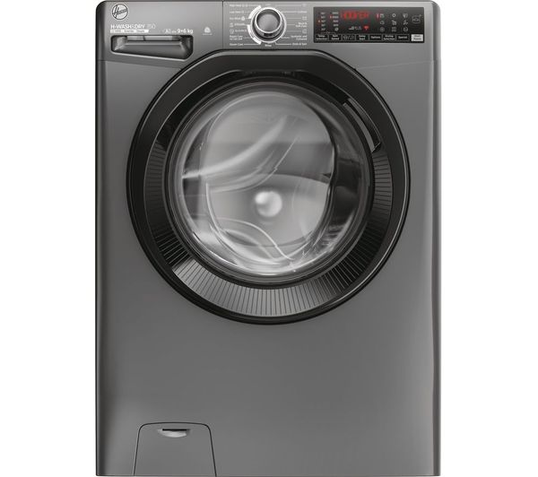 Hoover H Wash 350 H3DPS4966TAMBR80 9kg Washer Dryer - Graphite