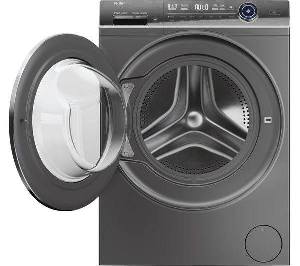 Haier I Pro Series 7 Plus HWD10BD14979SNUK WiFi-enabled 10kg Washer Dryer - Graphite