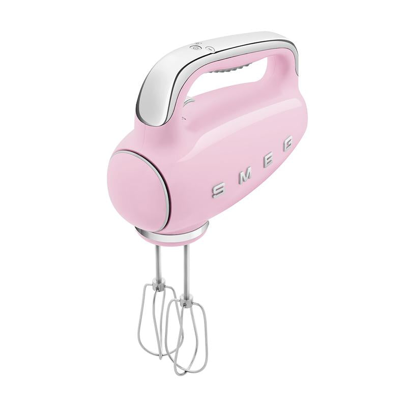 Smeg HMF01PKUK 50s Style Hand Mixer Pink