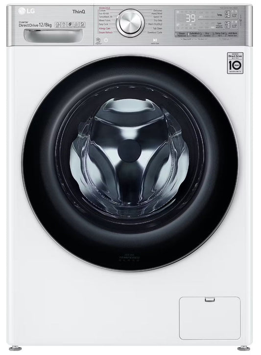 LG V11 FWV1128WTSA EZDispense 12kg/8kg Freestanding Washer Dryer