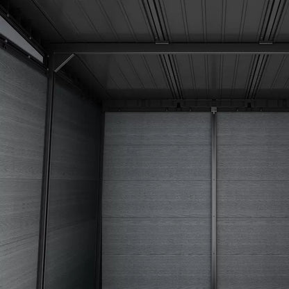 Keter Newton Plus 7ft 6" x 7ft 4" (2.3 x 2.2m) Storage Shed with Front Entry