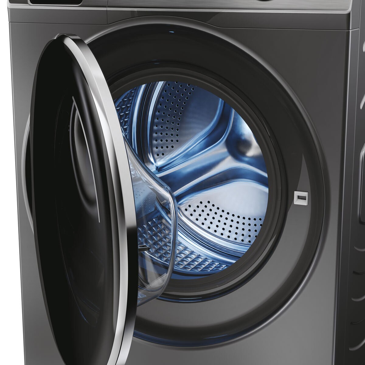 Haier I-Pro Series 7 HWD10BD14979SNUK, 10/6kg Washer Dryer, D Rated in Graphite