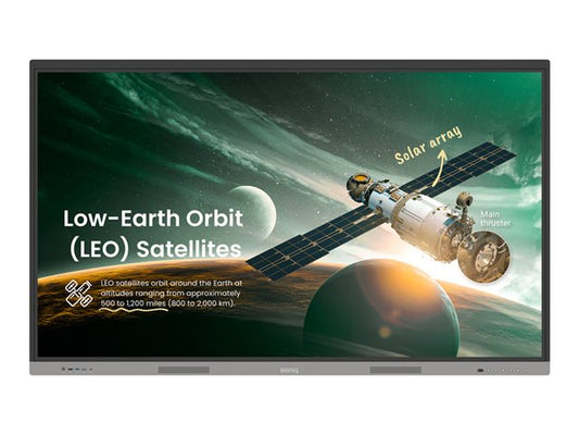 BenQ Board Essential RE7503A RE03A Series - 75" LED-backlit LCD display - 4K - for education