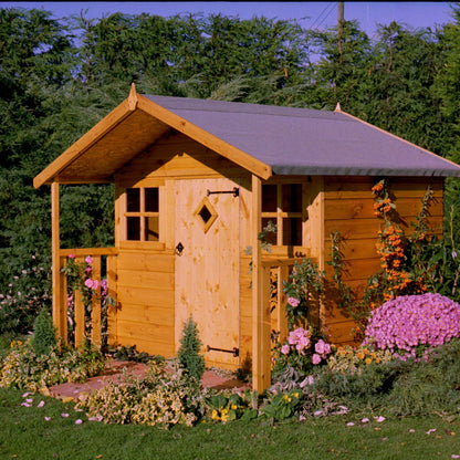Cubby Playhouse (6' x 4' + 1' 6'' Canopy)
