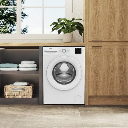 Beko BMN3WT3841W 8kg 1400 Spin Washing Machine White
