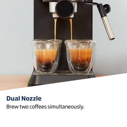 Beko CEP5302B CaffeExperto Manual Espresso Coffee Machine with Steam Wand Black