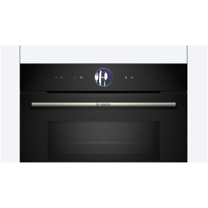 Bosch CMG7761B1B Series 8 Built-In Combi Microwave - Black
