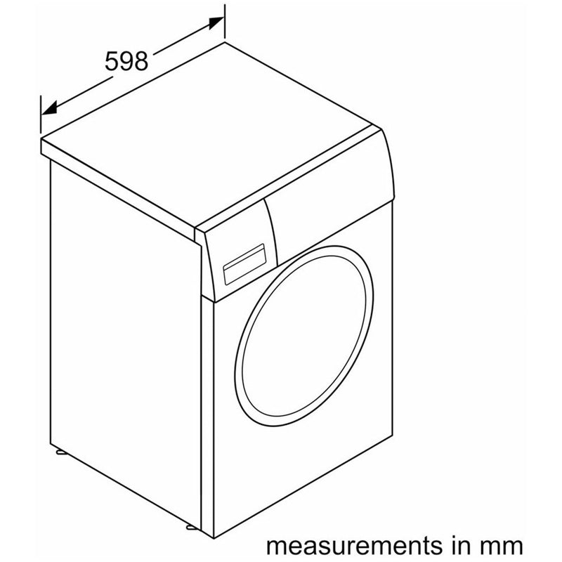 Bosch Series 6 WGG24400GB 9kg 1400 Spin Washing Machine White - Clearance