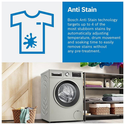Bosch Series 6 WGG24400GB 9kg 1400 Spin Washing Machine White - Clearance