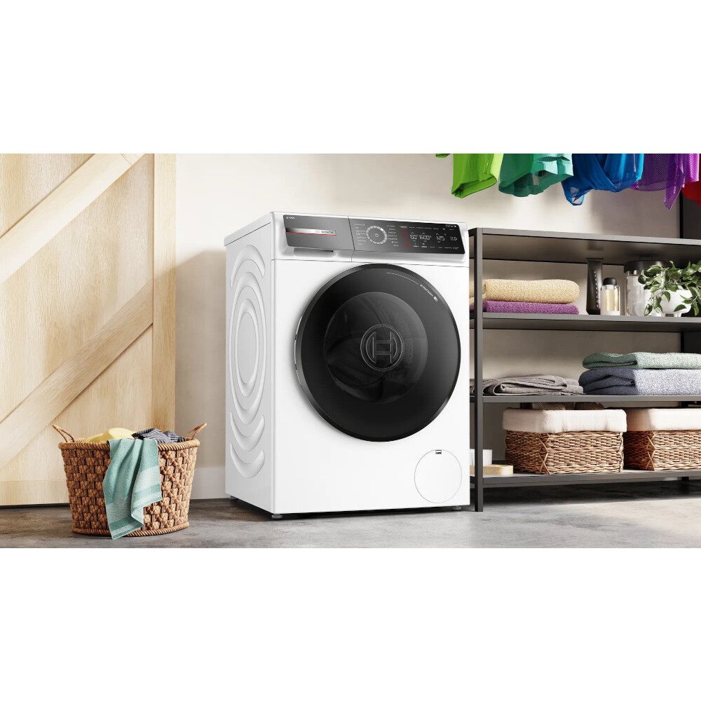 Bosch WGB256A1GB Series 8 i-DOS WiFi enabled 10kg 1400 Spin Washing Machine White