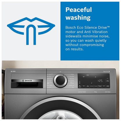 Bosch WGG254Z0GB Series 6 10kg 1400 Spin Washing Machine White