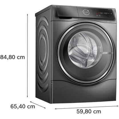 Bosch WNC254ARGB Series 8 10.5+6kg Washer Dryer with 1400 Spin Graphite - D Rated