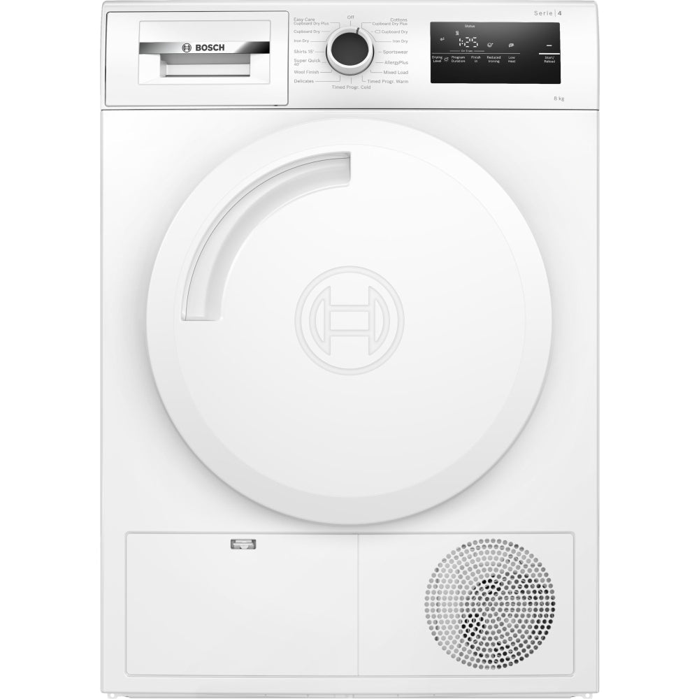 Bosch WTN83202GB Series 4 8kg Condenser Tumble Dryer White