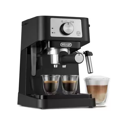 De'Longhi EC260.BK Stilosa Traditional Barista Pump Manual Espresso Coffee Machine Black