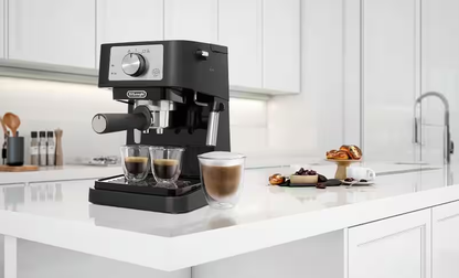 De'Longhi EC260.BK Stilosa Traditional Barista Pump Manual Espresso Coffee Machine Black