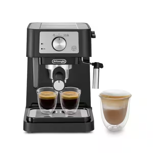 De'Longhi EC260.BK Stilosa Traditional Barista Pump Manual Espresso Coffee Machine Black