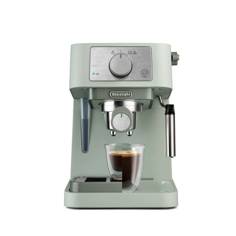 De'Longhi EC260.GR Stilosa Traditional Barista Pump Manual Espresso Coffee Machine Green