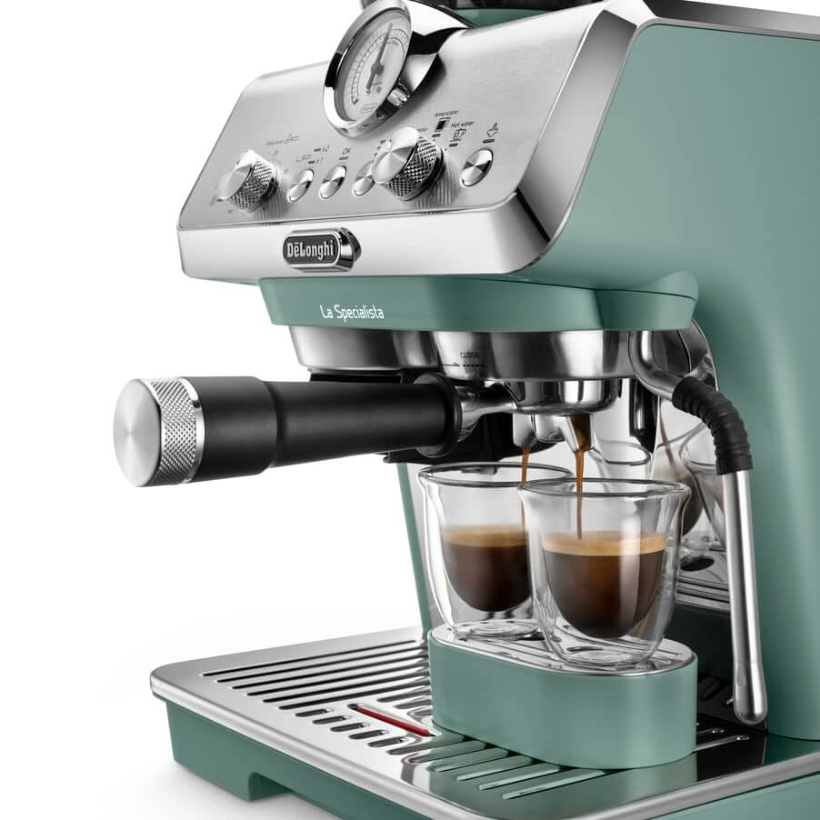 De'Longhi EC9155.GR La Specialista Arte Compact Manual Bean to Cup Coffee Machine Green