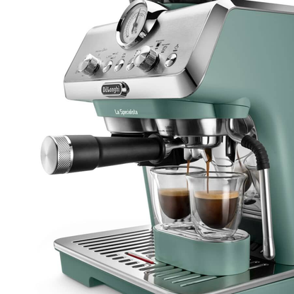 De'Longhi EC9155.GR La Specialista Arte Compact Manual Bean to Cup Coffee Machine Green