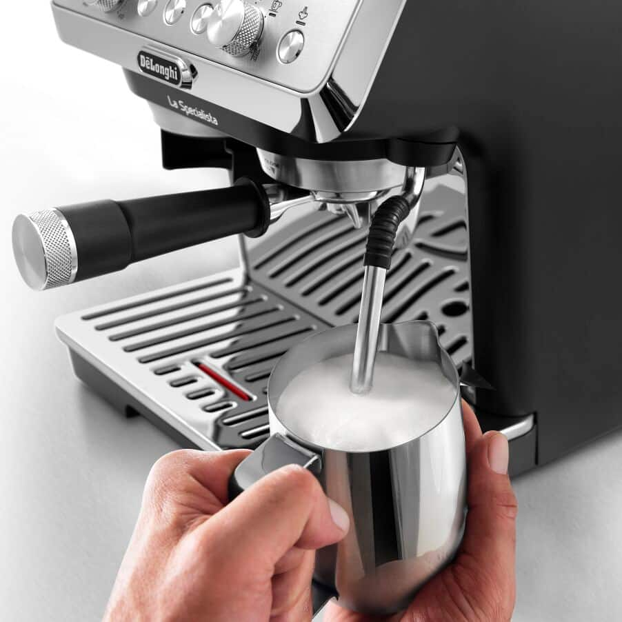 De'Longhi EC9155.MB La Specialista Arte Compact Manual Bean to Cup Espresso Coffee Machine Black