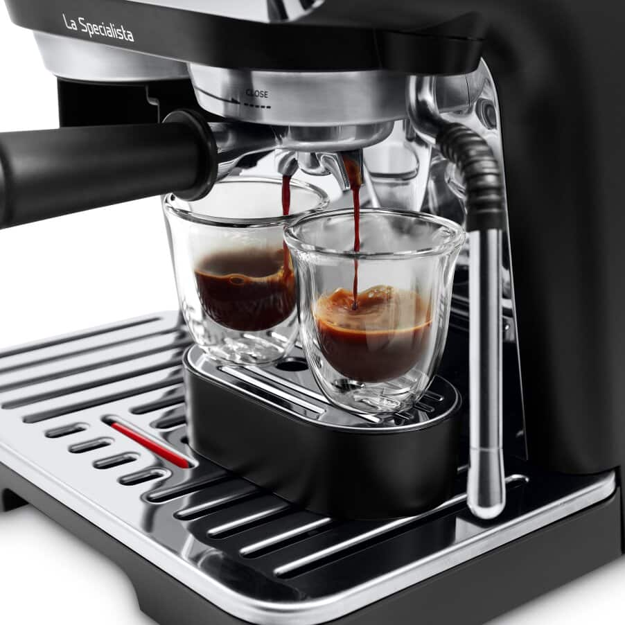 De'Longhi EC9155.MB La Specialista Arte Compact Manual Bean to Cup Espresso Coffee Machine Black