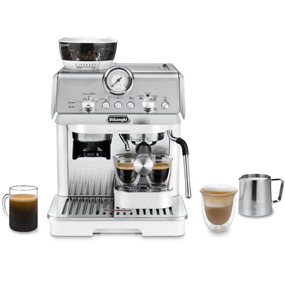 De'Longhi EC9155.WH La Specialista Arte Compact Manual Bean to Cup Manual Coffee Machine White