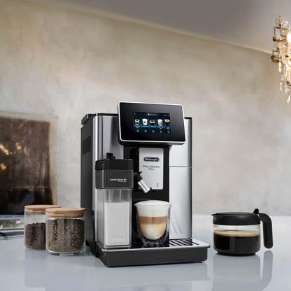 De'Longhi ECAM610.75.M Primadonna Soul Fully Automatic Bean to Cup Coffee Machine Metal Black