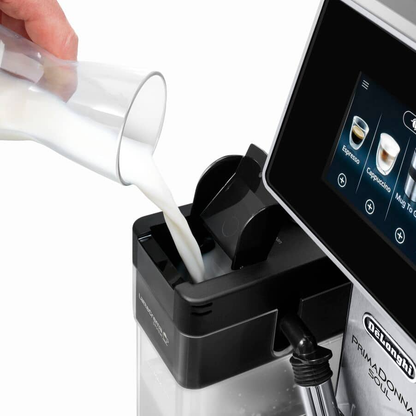 De'Longhi ECAM610.75.M Primadonna Soul Fully Automatic Bean to Cup Coffee Machine Metal Black