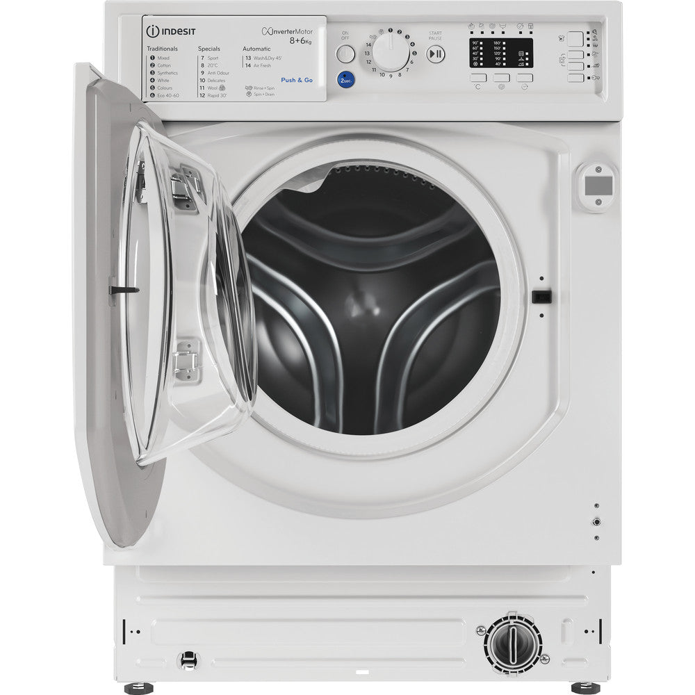 Indesit BIWDIL861485 8kg Integrated Washer Dryer White