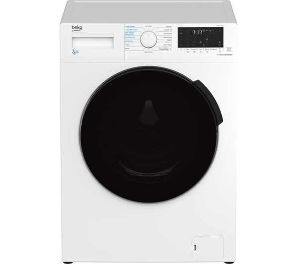Beko WDK742421W Bluetooth 7kg Washer Dryer - White