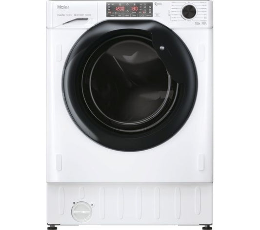 Haier Series 4 HWDQ90B416FWB-UK Integrated 9kg Washer Dryer
