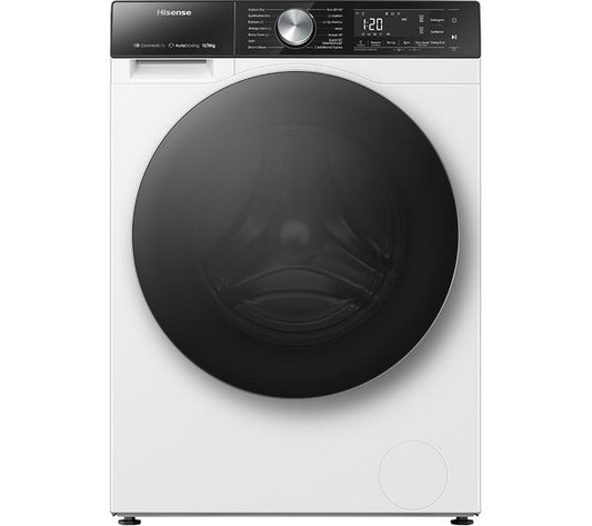 Hisense 5S Series Auto Dosing WD5S1245BW WiFi-enabled 12kg Washer Dryer - White