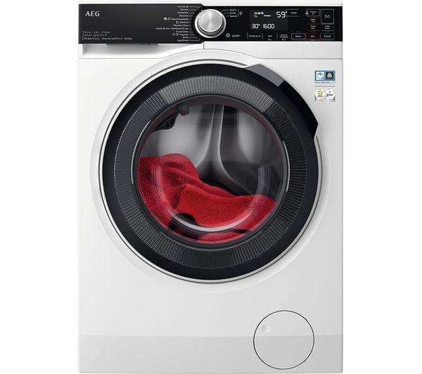 AEG 8000 Series LWR8516O5UD WiFi-enabled 10kg Washer Dryer - White