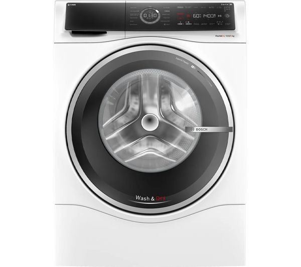 Bosch Series 8 i-DOS WNC25410GB 10.5kg Washer Dryer - White