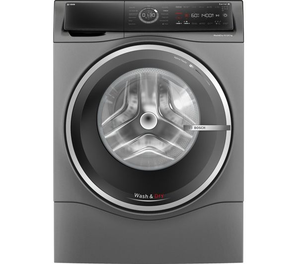 Bosch Series 8 i-DOS WNC254ARGB 10.5kg Washer Dryer - Graphite