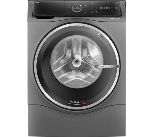 Bosch Series 8 i-DOS WNC254ARGB 10.5kg Washer Dryer - Graphite