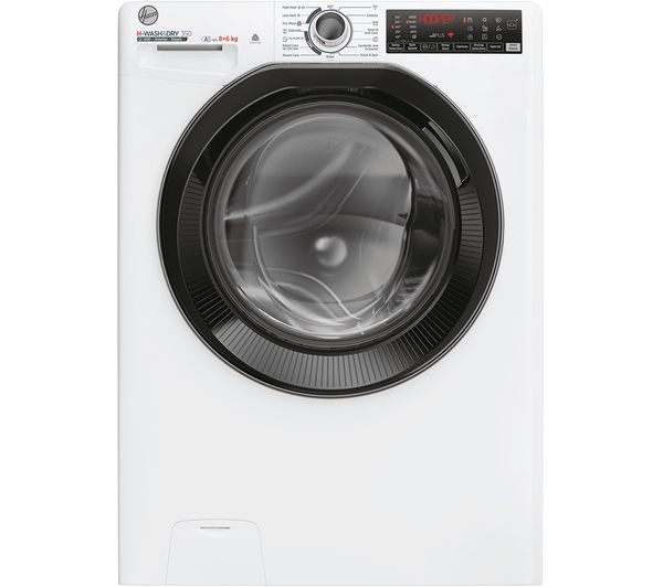 Hoover H Wash 350 H3DPS4866TAMB-80 WiFi-enabled 8kg Washer Dryer - White