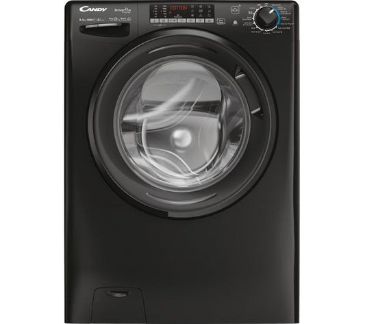 Candy Smart Pro Inverter CSOW4856TWMBB680 WiFi-enabled 8kg Washer Dryer - Black