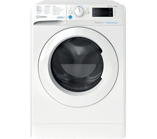 Indesit Innex Steam Push&Go BDE 107436 WV UK 10kg Washer Dryer - White