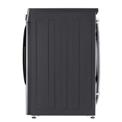 LG F4Y510GBLN1 10kg Steam 1400 Spin Freestanding Front Loading Washing Machine Slate Grey