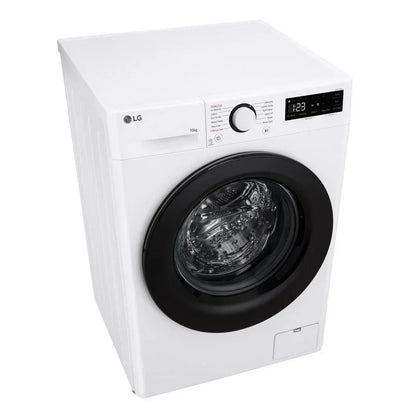 LG F4Y510WBLN1 10kg Steam 1400 Spin Freestanding Front Load Washing Machine White - A Rated