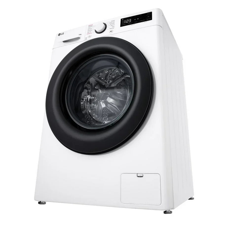 LG F4Y510WBLN1 Washing Machine Front Load 10kg 1400 Spin White - Clearance