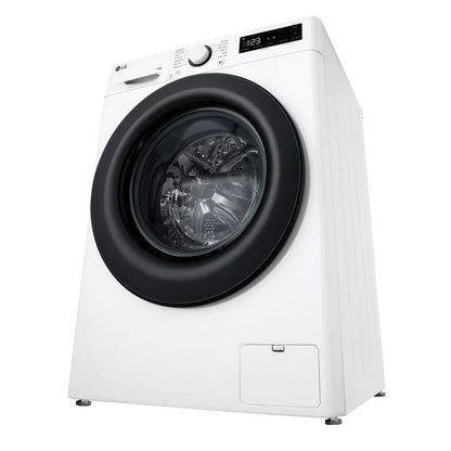 LG F4Y510WBLN1 Washing Machine Front Load 10kg 1400 Spin White - Clearance
