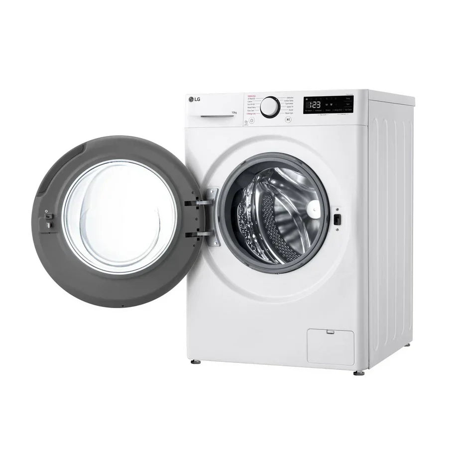 LG F4Y510WBLN1 Washing Machine Front Load 10kg 1400 Spin White - Clearance