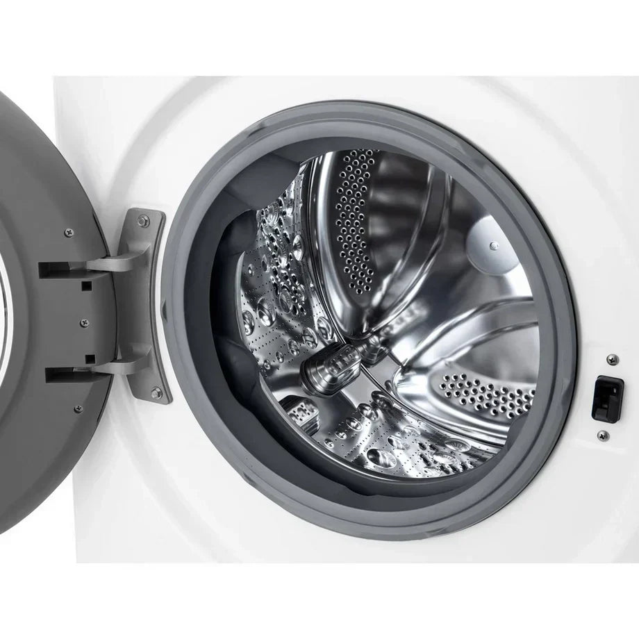 LG F4Y510WBLN1 Washing Machine Front Load 10kg 1400 Spin White - Clearance
