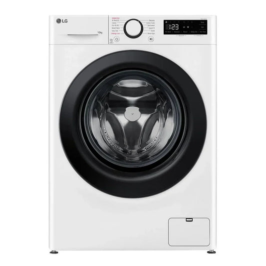 LG F4Y510WBLN1 Washing Machine Front Load 10kg 1400 Spin White - Clearance