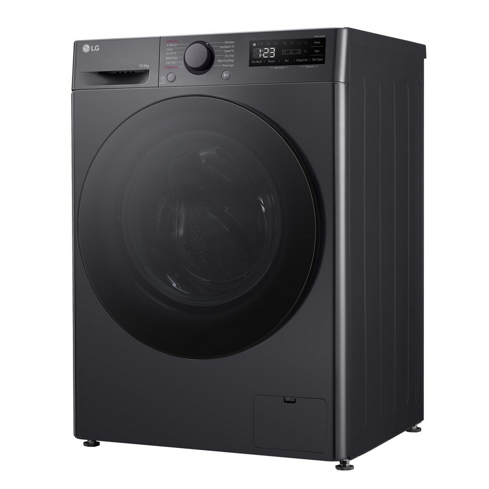 LG FWY706GBTN1 10+6kg 1400 Spin Freestanding Washer Dryer Slate Grey