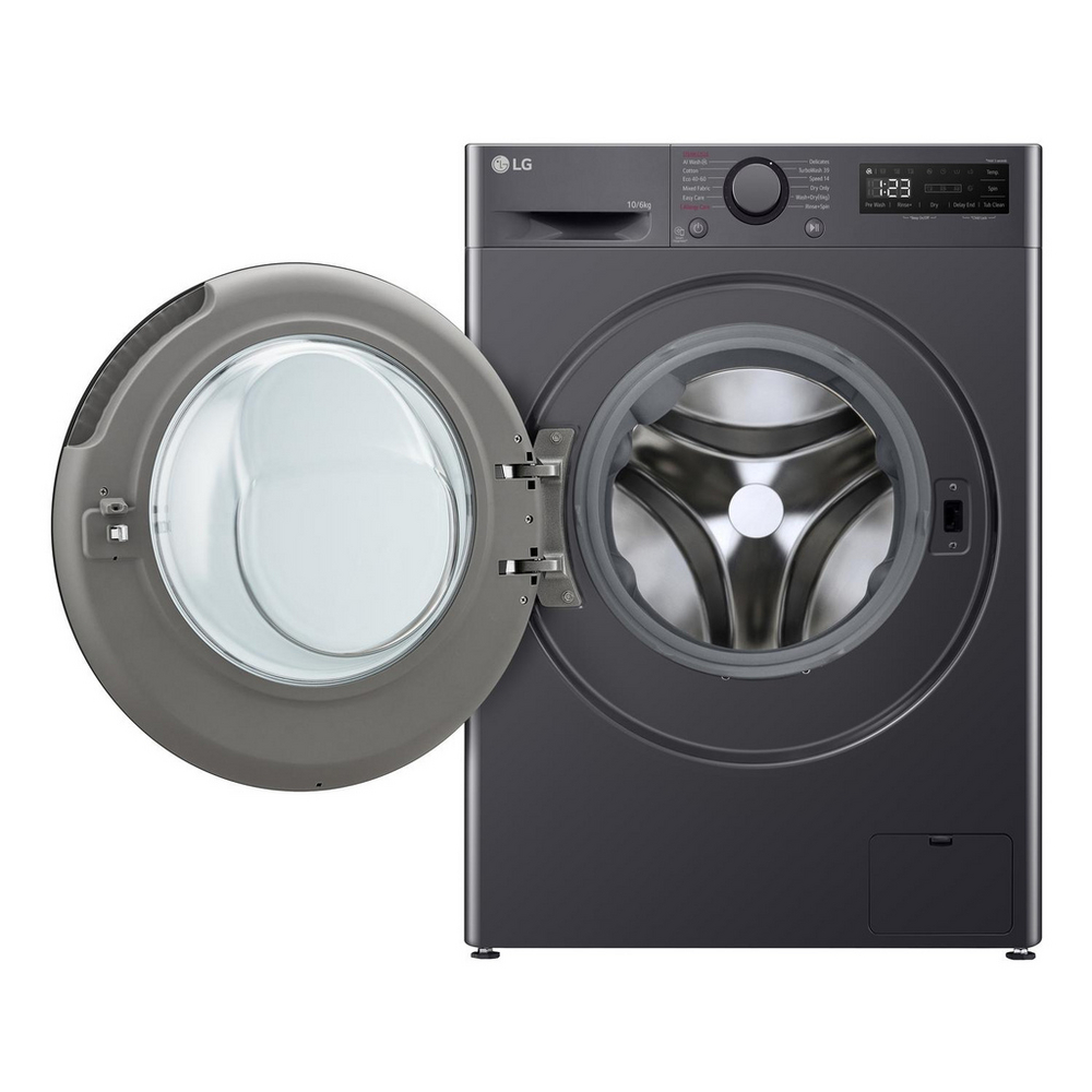 LG FWY706GBTN1 10+6kg 1400 Spin Freestanding Washer Dryer Slate Grey